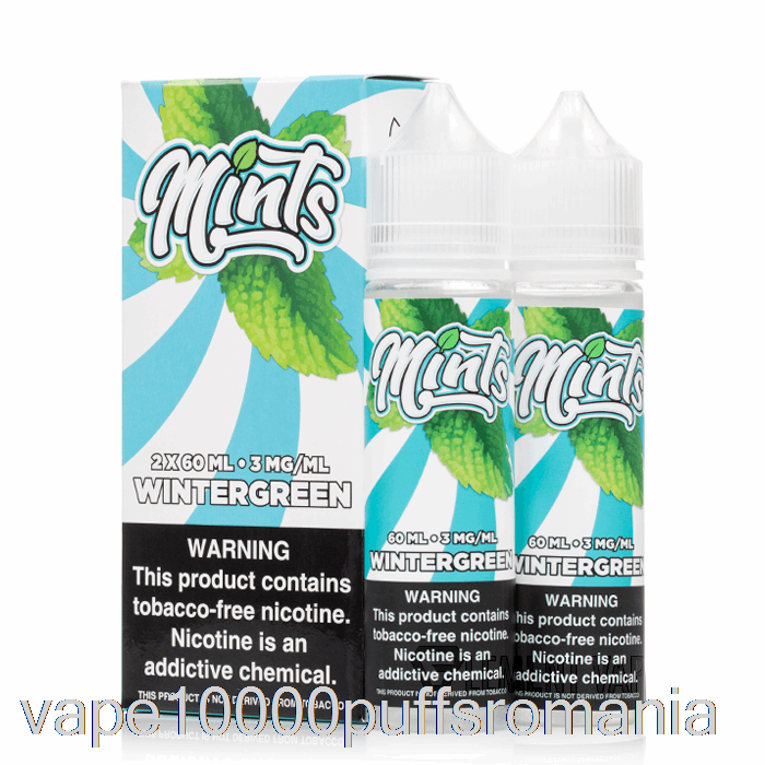 Vape Romania Wintergreen - Menta Vape Co - 120ml 6mg